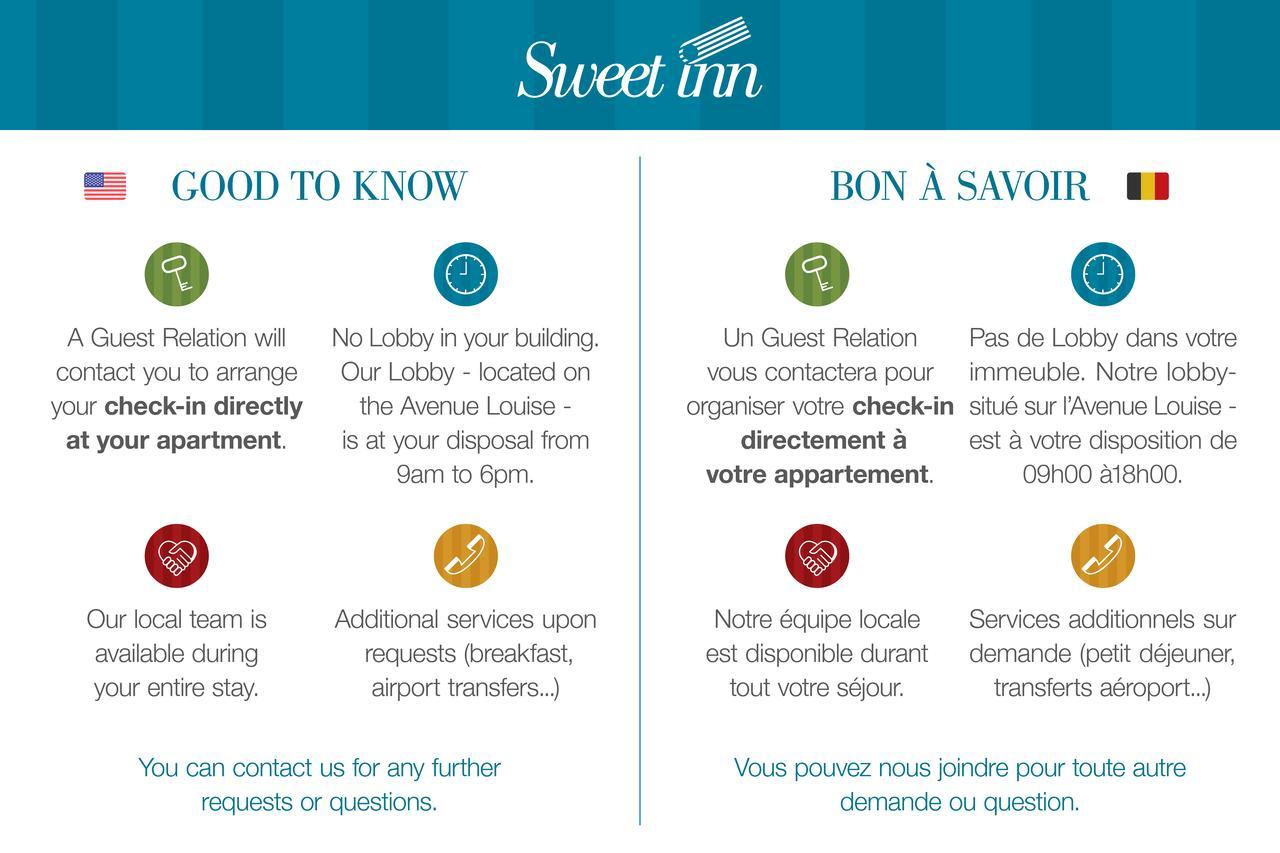 Sweet Inn Apartments - Major Rene Dubreucq Bruxelles Exterior foto